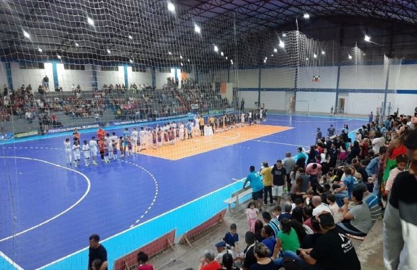 Definidos os campeões da Taça Camaquã de Futsal na categoria de base 
