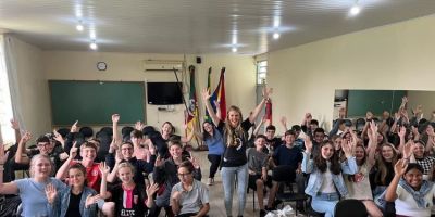 Polícia Civil realiza palestra para alunos em Chuvisca   