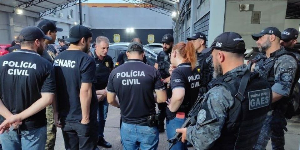 Polícia Civil prende 22 pessoas em grande operação realizada em Porto Alegre  