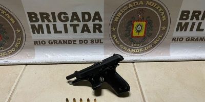Força Tática prende homem armado de pistola em Camaquã