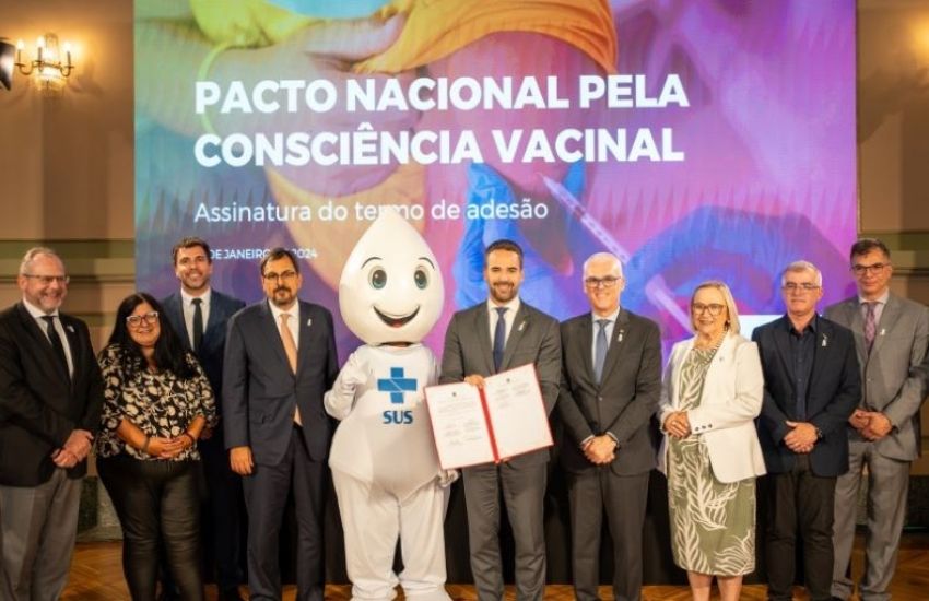 Rio Grande do Sul adere a pacto nacional pela vacinação 