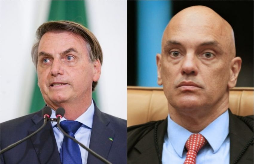 Defesa de Bolsonaro pede afastamento de Alexandre de Moraes de relatoria      