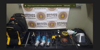 Brigada Militar frustra ação de ladrões em um banco em São Jerônimo