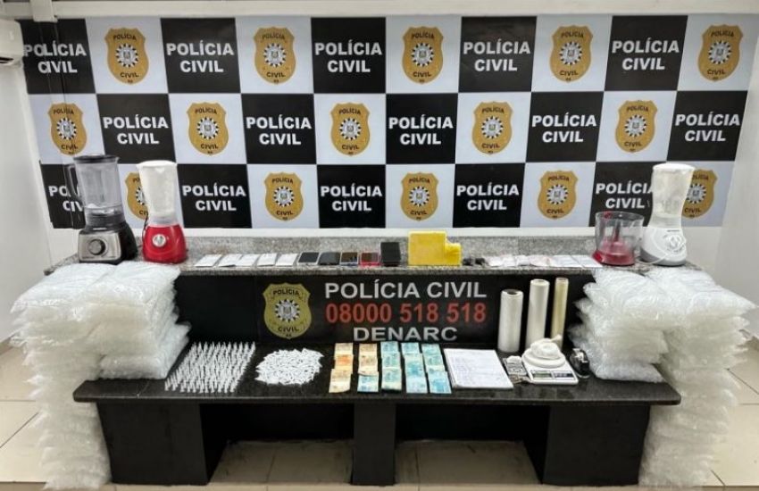 Polícia Civil descobre laboratório de produção de drogas na divisa de Porto Alegre com Viamão 