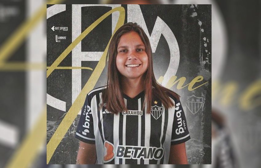 Tapense é a nova contratação do futebol feminino do Atlético-MG    