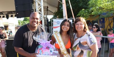 Princesa Infantil do Carnaval é eleita a Gatinha da Praia Juvenil em Arambaré 