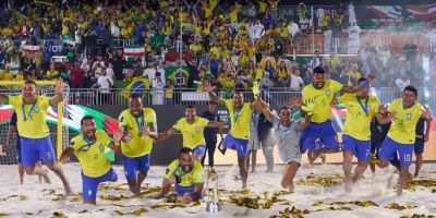 Brasil é hexacampeão da Copa do Mundo de Futebol de Areia
