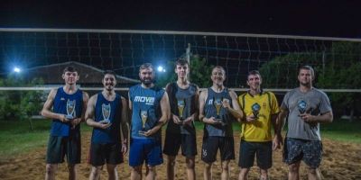 Definidos os grandes campeões do Campeonato de Vôlei de Praia do Cristal  