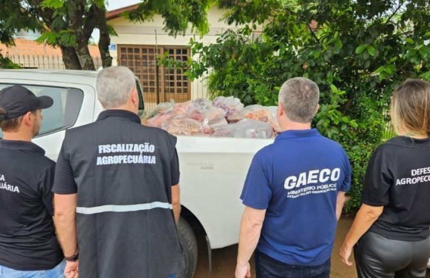 Após dois dias de fiscalização, MP apreende 18 toneladas de alimentos impróprios para consumo em São Borja 