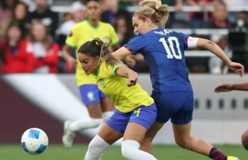 Brasil perde para os EUA e é vice da Copa América feminina      