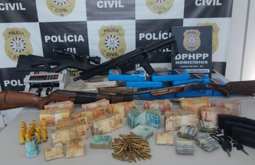 Grande operação da Polícia Civil prende 16 pessoas em Caxias do Sul 