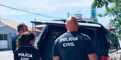 Dupla ligada à facção atuante no tráfico de drogas é presa em São Lourenço do Sul