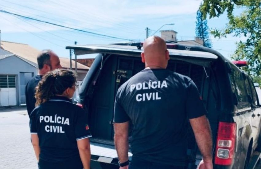 Dupla ligada à facção atuante no tráfico de drogas é presa em São Lourenço do Sul 