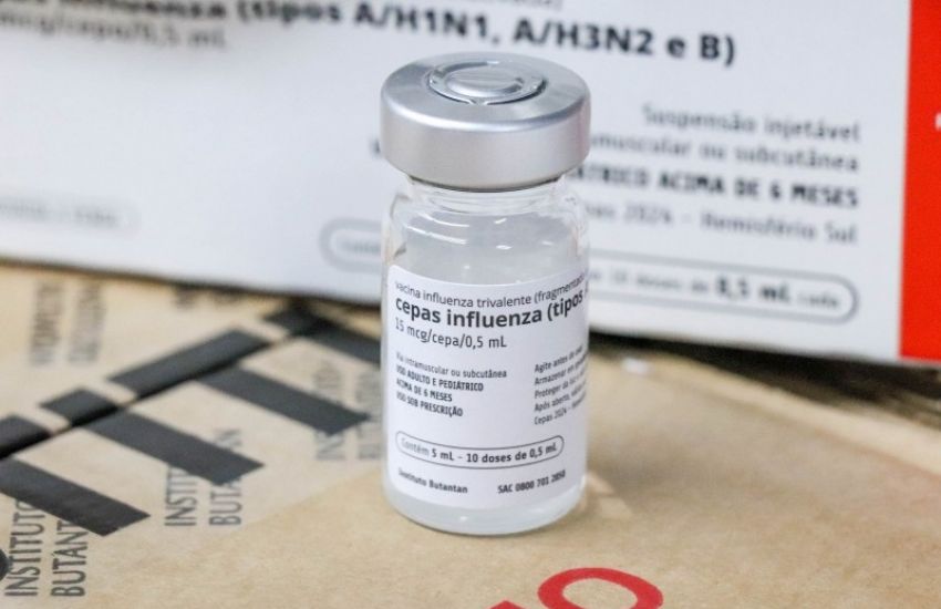 RS recebe 480 mil doses de vacinas contra a gripe para dar início à estratégia de imunização 