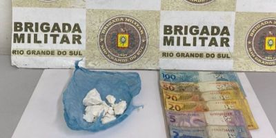 BM prende homem por tráfico de drogas em São Lourenço do Sul