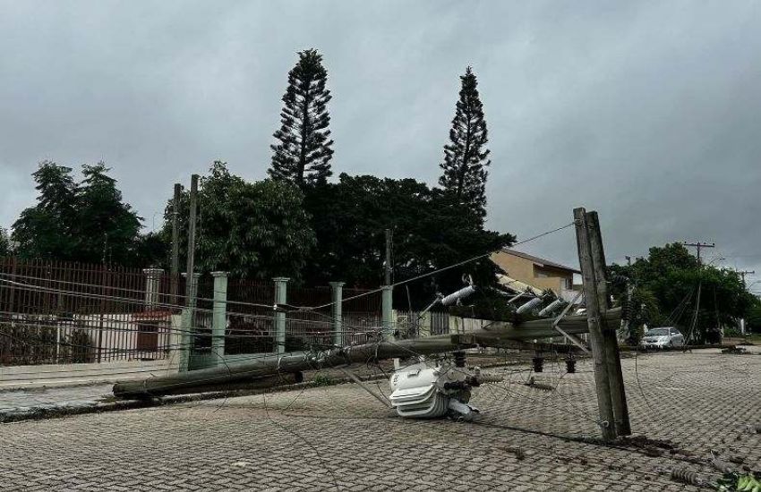 Temporal atinge 123 municípios e deixa cinco feridos no Rio Grande do Sul 
