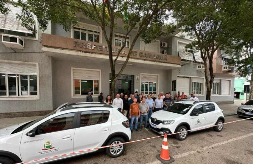 Camaquã recebe dois novos veículos para a Secretaria de Saúde   