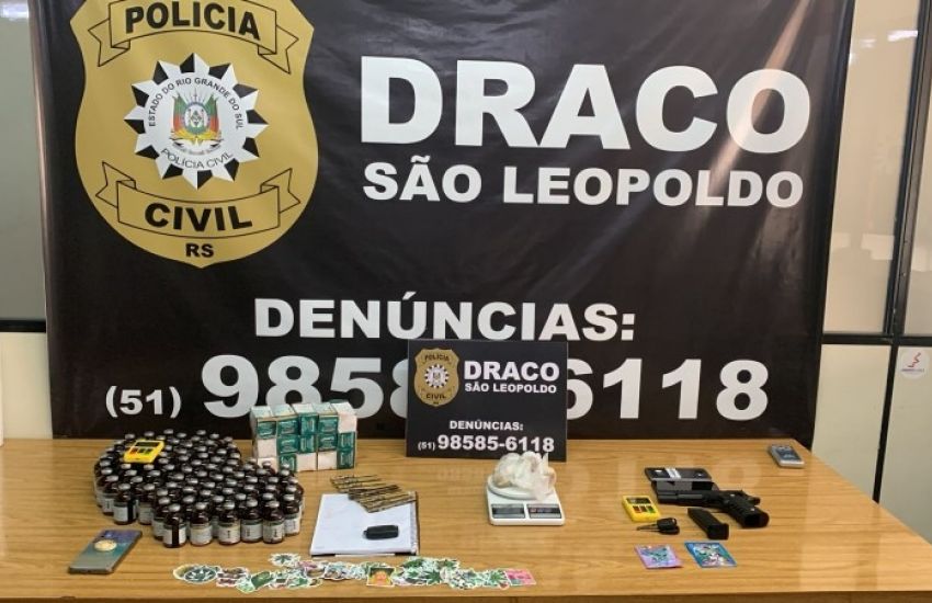 Polícia Civil deflagra operação de combate ao tráfico de drogas no Vale do Rio dos Sinos 
