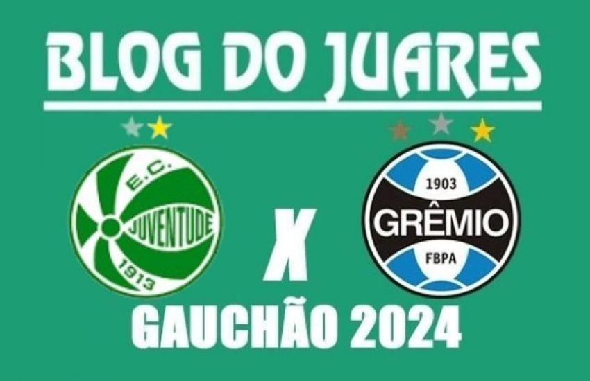 Juventude e Grêmio se enfrentam neste sábado pelo primeiro jogo da final do Gauchão   