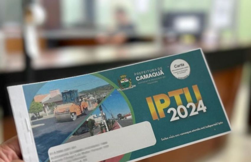 Prorrogado o pagamento da cota única do IPTU 2024 até 30 de abril em Camaquã 
