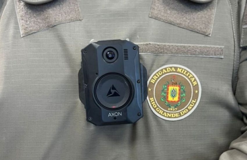 Câmeras corporais para policiais passam por avaliação técnica no RS   