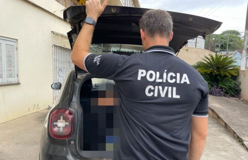 Polícia Civil prende homem que matou mulher em Barra do Ribeiro 