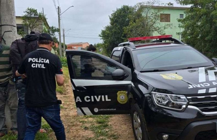 Polícia Civil captura foragido da Justiça por tráfico de drogas em Cristal 