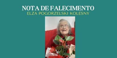 OBITUÁRIO: Nota de Falecimento de Elza Pogorzelski Kolesny, de 92 anos