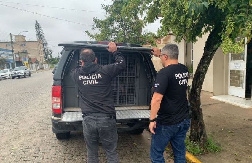 PC prende homem que furtou estabelecimento comercial em São Lourenço do Sul    
