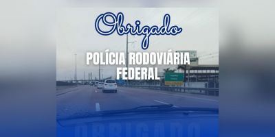 PRF ajuda veículos da Secretaria da Saúde de Camaquã a saírem de Porto Alegre
