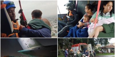20 mil vidas já foram salvas em trabalhos de resgate no RS