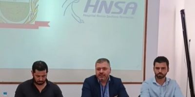 HNSA e Secretaria de Saúde de Camaquã realizam entrevista coletiva   