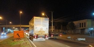 Dnit libera tráfego na alça do novo viaduto da Scharlau, na BR-116, em São Leopoldo