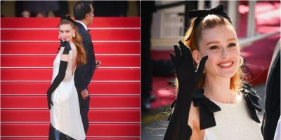 Marina Ruy Barbosa é destaque no tapete vermelho em Cannes, na França