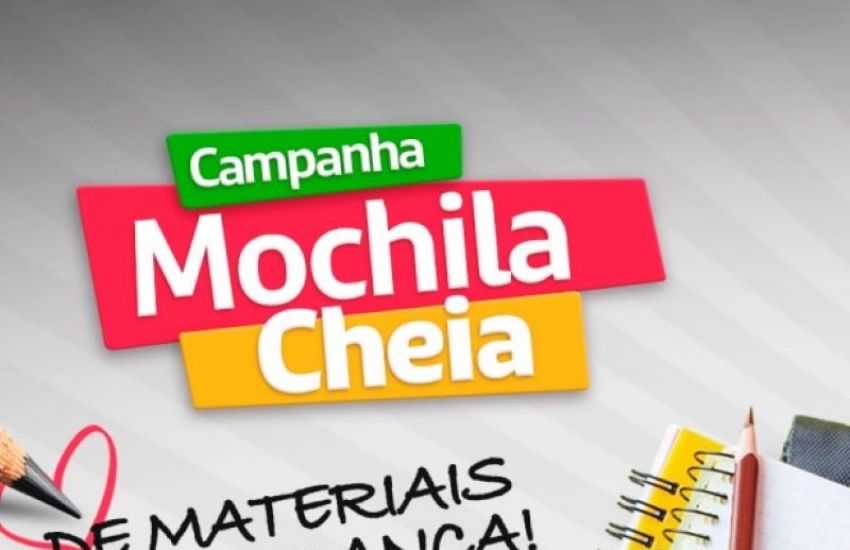 Secretaria da Educação do RS lança campanha Mochila Cheia para doação de livros e materiais escolares 
