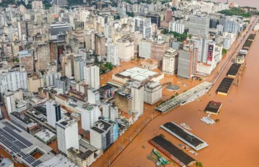 Enchentes no RS causaram prejuízos de R$ 3,32 bilhões ao varejo 