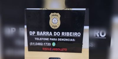 Celular da Prefeitura de Barra do Ribeiro é apreendido em São Leopoldo  