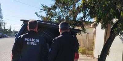 PC prende dois homens por envolvimento em homicídio em São Lourenço do Sul