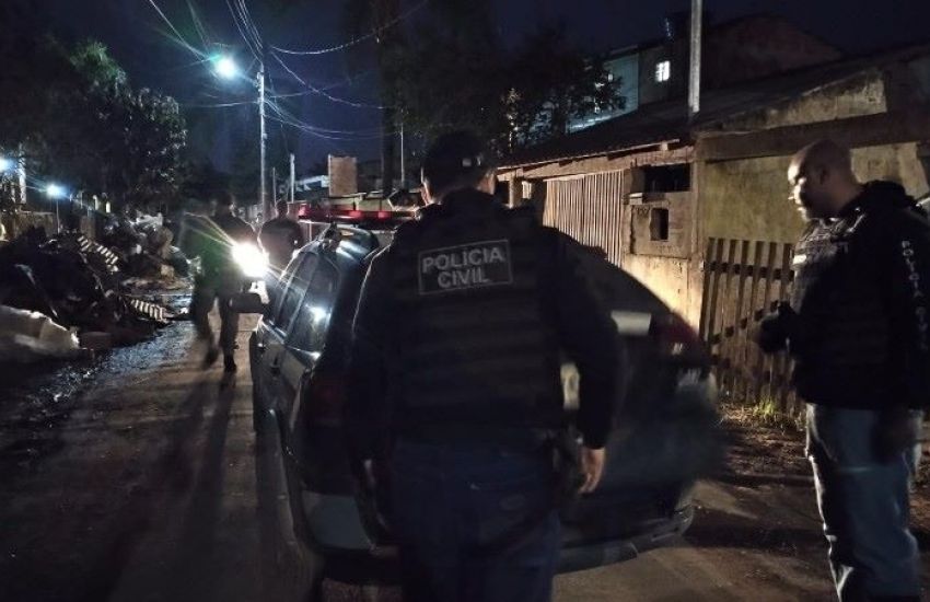 Polícia Civil realiza ação de combate a crimes de furto e roubo em Eldorado do Sul 