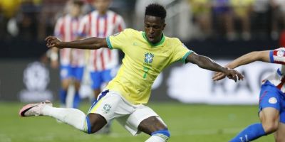 Vinicius Júnior decide e Brasil derrota Paraguai na Copa América 