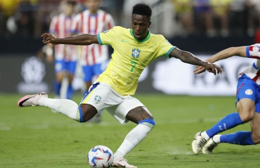 Vinicius Júnior decide e Brasil derrota Paraguai na Copa América  