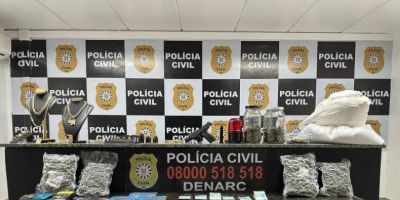 Homem é preso após investigação sobre tráfico de drogas e venda de joias em Porto Alegre