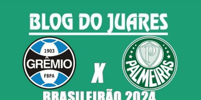 Grêmio encara o Palmeiras em busca da segunda vitória seguida no Brasileirão