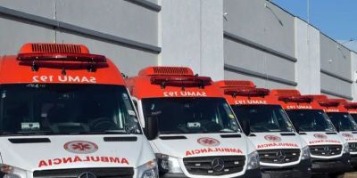 Lula entrega 280 novas ambulâncias para a frota do Samu
