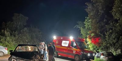 Acidente envolvendo três carros deixa 14 feridos no Norte do RS
