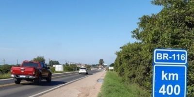 Tráfego de veículos será alterado na BR-116 em Camaquã a partir desta terça (10)