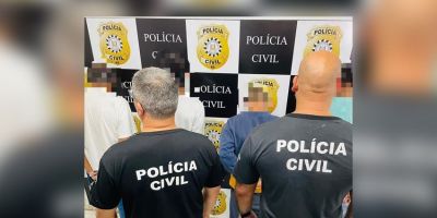 PC cumpre mandados e prende quatro homens em São Lourenço do Sul