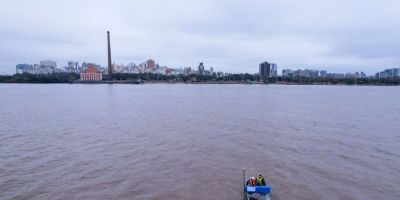 Governo do RS inicia trabalho de campo da batimetria no Guaíba
