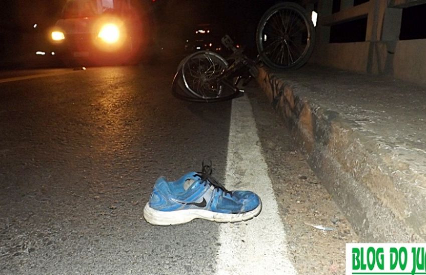 Ciclista morre atropelado na ponte sobre o arroio Duro, na BR-116 em Camaquã 