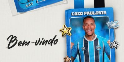 Grêmio anuncia Caio Paulista como novo reforço para 2026